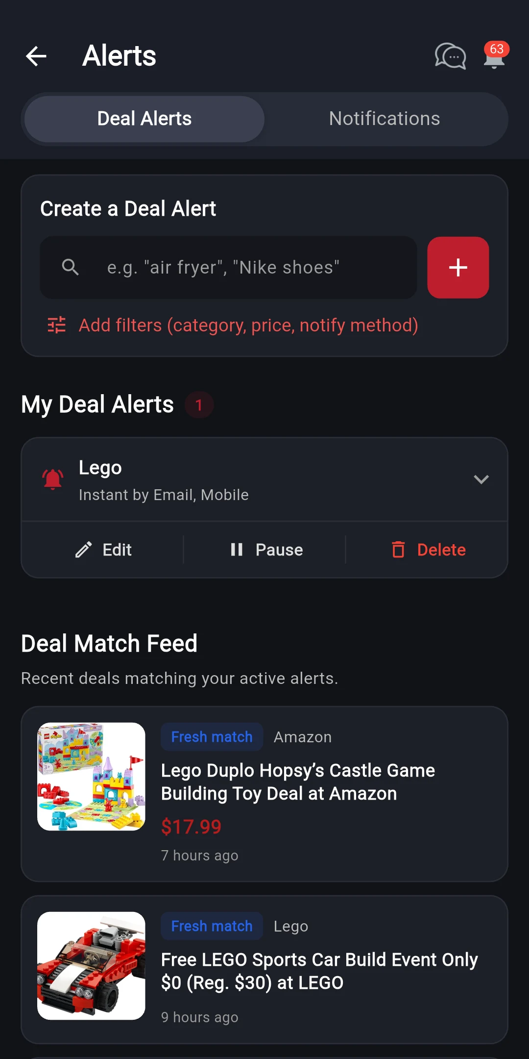 Deals Finders: Coupons & Deals screenshot